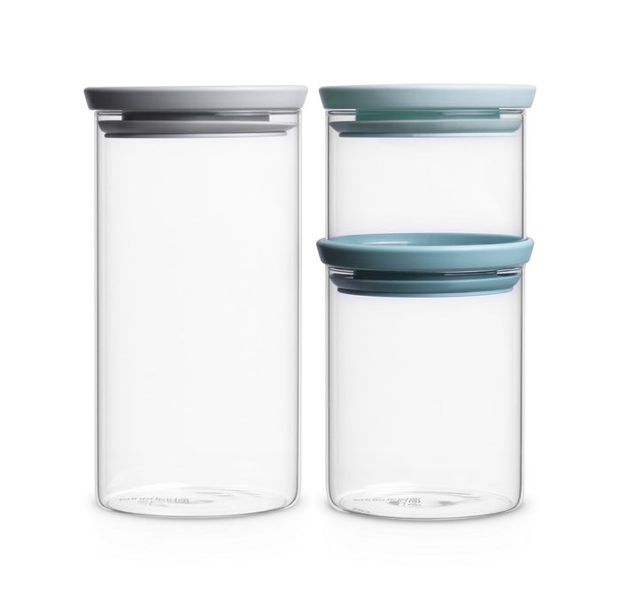 Brabantia Stapelbare Voorraadbus 3 st.