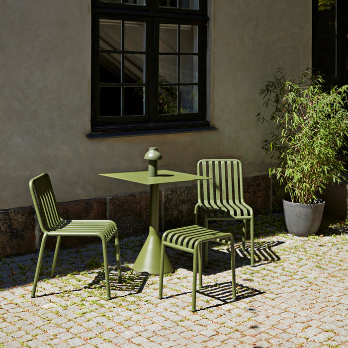 HAY Palissade Cone Tafel 65 x 65 cm - Olijfgroen