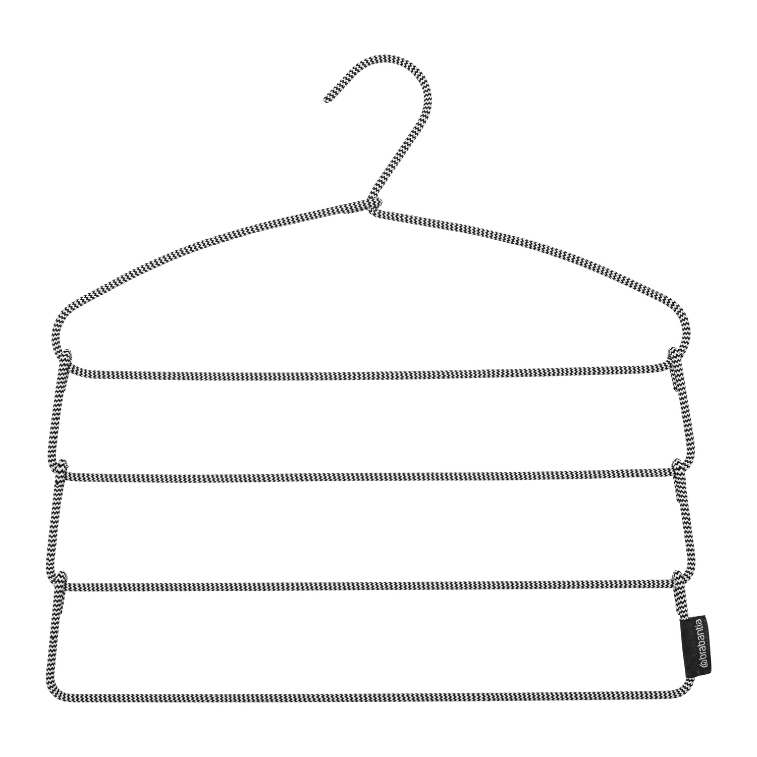 Brabantia Soft Touch Broekenhanger - Zwart/Wit