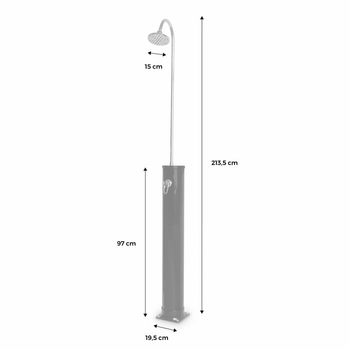 sweeek - Solar buitendouche 20L - FONTANA