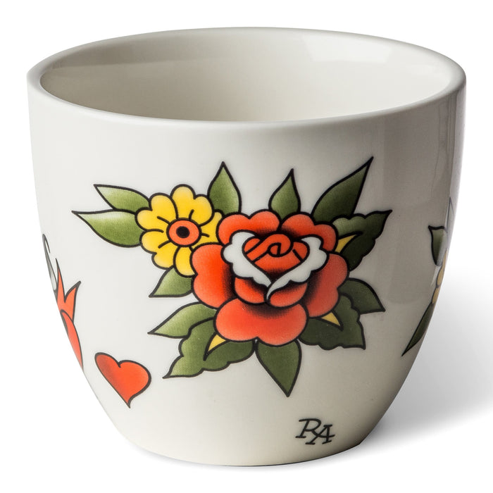 POLSPOTTEN Tattoo Kopjes 4st. Wit