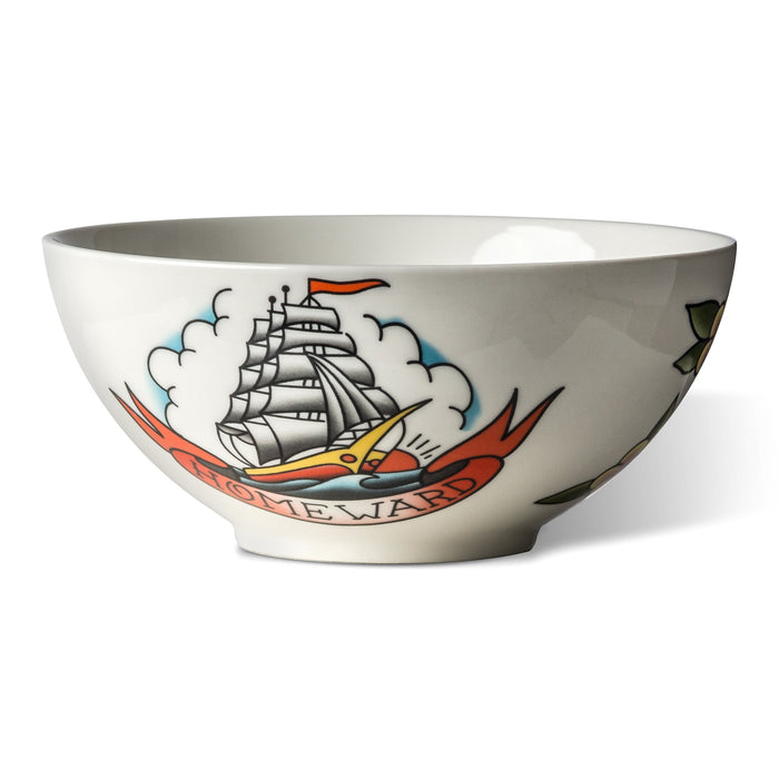 POLSPOTTEN Tattoo Schalen 4st. Wit