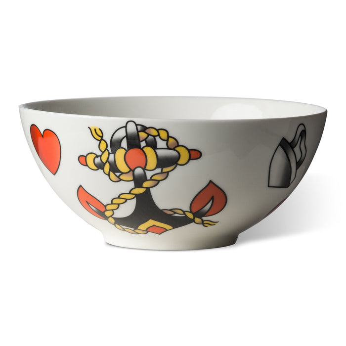 POLSPOTTEN Tattoo Schalen 4st. Wit