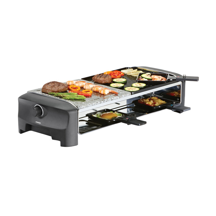 Princess 162820 Raclette 8 Stone & Grill Party