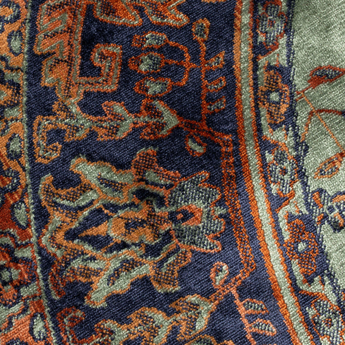 by fonQ  Ezra Vloerkleed Ø 160 cm - Groen