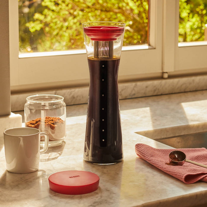 Alessi Mazagran Cold Brew Koffiemaker 0,9 L - Rood