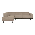 WOOOD Statement Hoekbank Links - Bouclé - Beige