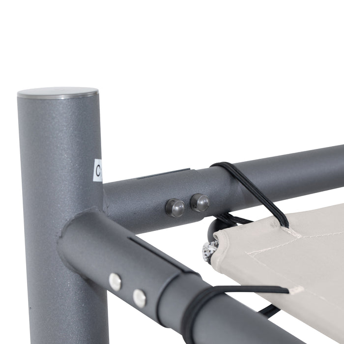SORARA® Milano Overkapping | Paviljoen 285 x 400 cm Zand