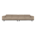 WOOOD Statement 4-zitsbank XL - Bouclé - Beige