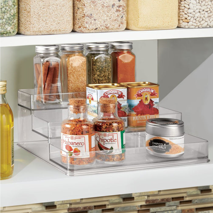 Kruiden Organizer, 15.2 x 26.2 x 10.2 cm, Kunststof, Transparant - iDe