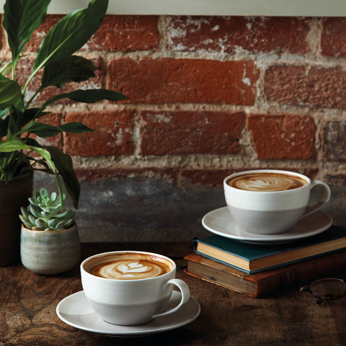 Royal Doulton Coffee Studio Cappuccino Kop & Schotel 0,26 L - 4 st.
