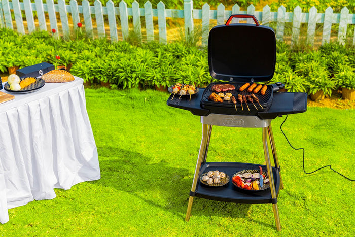 Buccan BBQ - Elektrische barbecue - Richmond Plug en Grill - 2000W