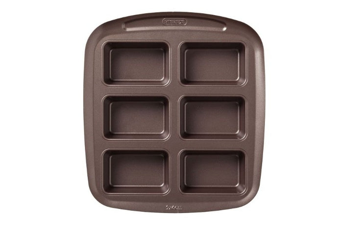Pyrex - Bakplaat voor 6 Mini Cakevormpjes - Pyrex | Asimetria