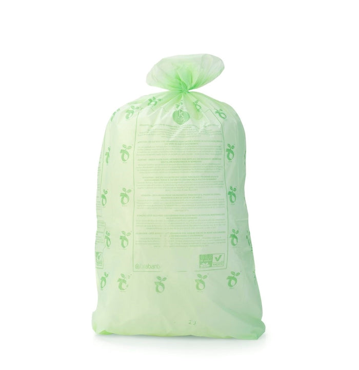 Brabantia Type K PerfectFit Composteerbare Afvalzak 10 Liter - 10 zakken