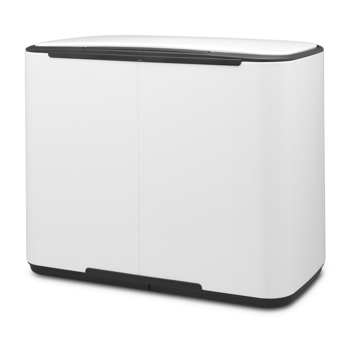 Brabantia Bo Pedaalemmer 11 +  23 L - Wit