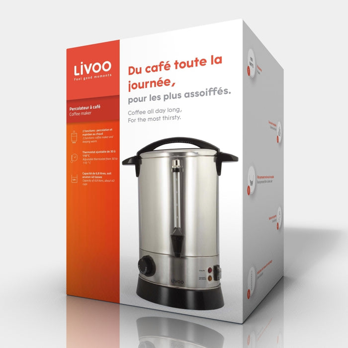 Livoo Koffiemachine Horeca 6.8 Liter