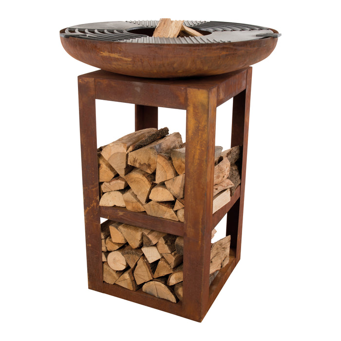BBGrill Trinidad Barbecue Plancha Met Houtopslag Ø 80 cm