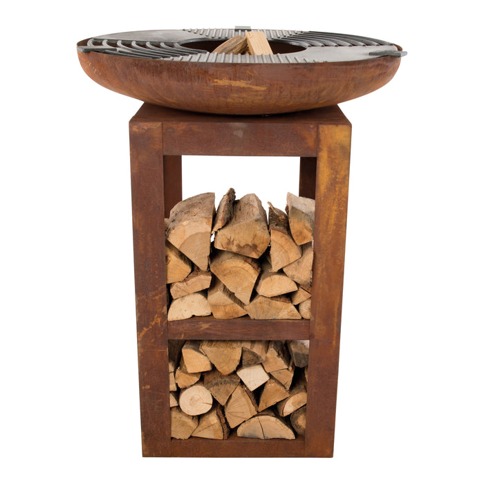 BBGrill Trinidad Barbecue Plancha Met Houtopslag Ø 80 cm