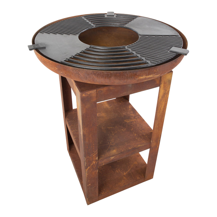 BBGrill Trinidad Barbecue Plancha Met Houtopslag Ø 80 cm