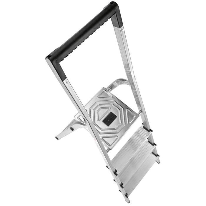Hailo L40 huishoudtrap - 4 treden - Aluminium