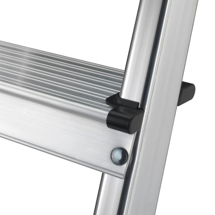 Hailo L40 huishoudtrap - 4 treden - Aluminium
