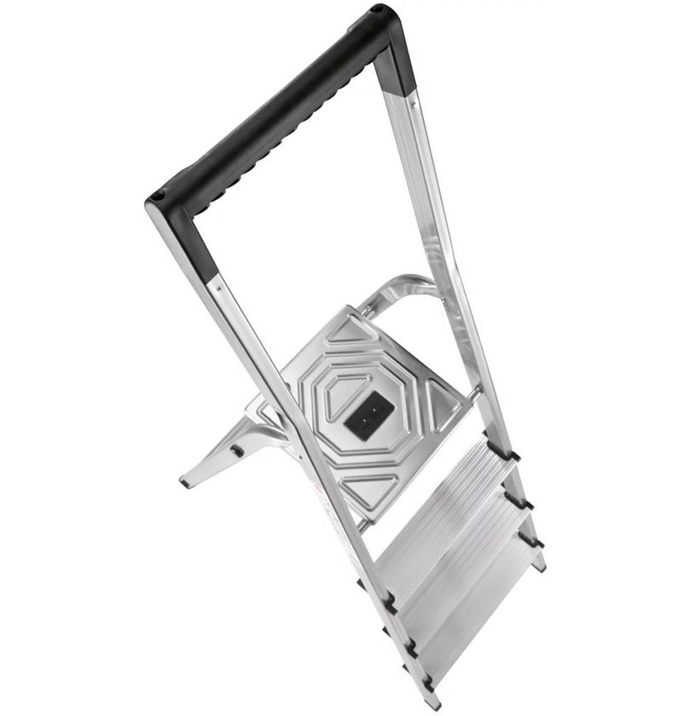 Hailo L40 huishoudtrap - 4 treden - Aluminium
