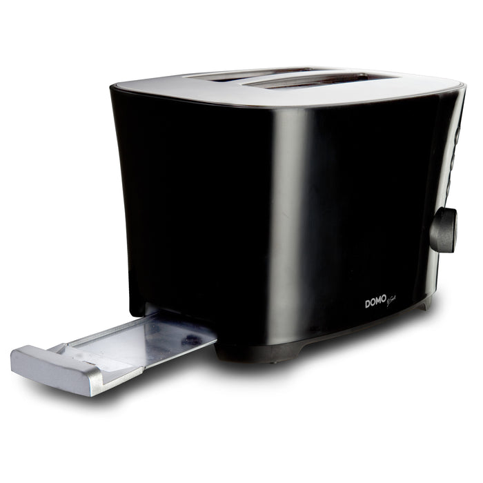 Domo DO941T - Broodrooster - 2 sleuven - B-Smart - Zwart
