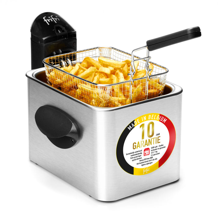 Frifri 5828 DuoG&V - Frituurpan - 3,5L - 3200W - Koolstof geur- en