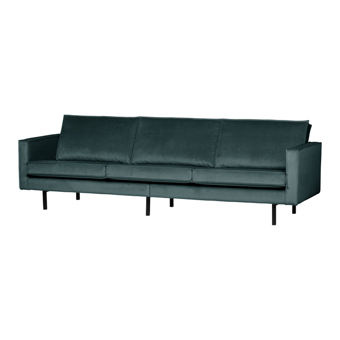 WOOOD Rodeo 3-zitsbank - Velvet -  Teal