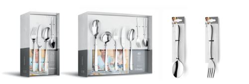 Amefa Moderno | Gebaksvorken 4 stuks | Modern design