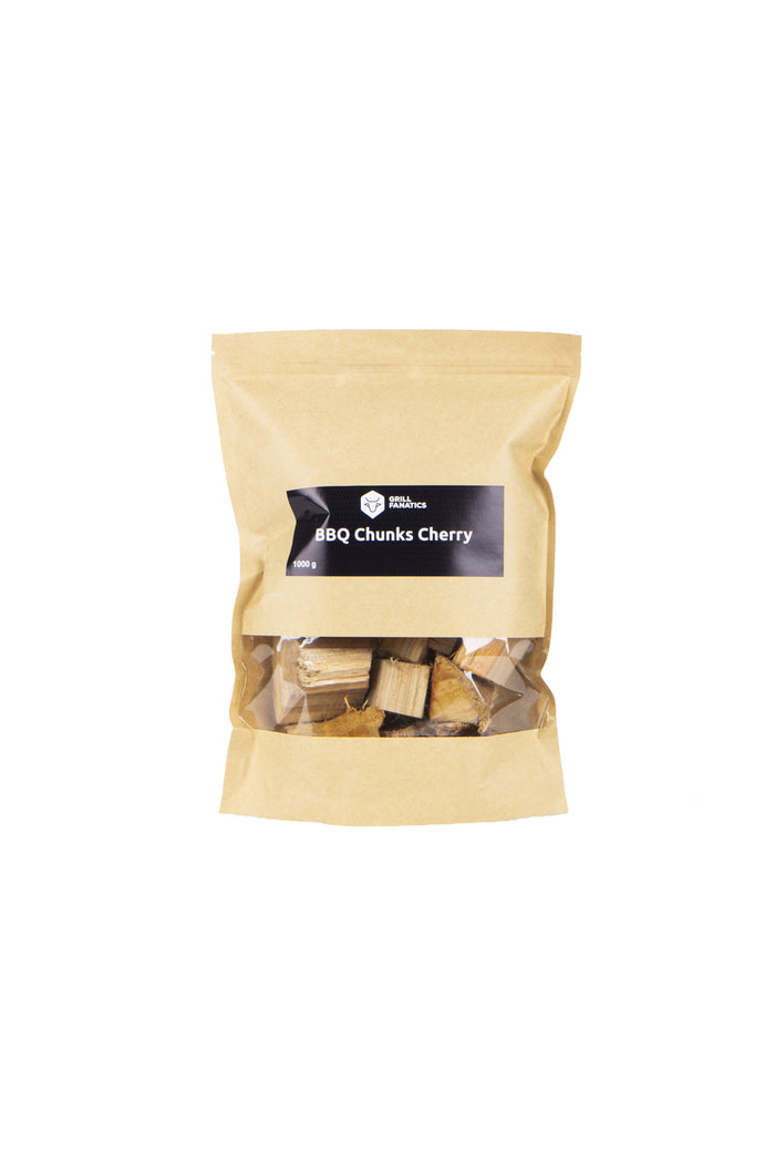Grill Fanatics rookhout Rookchunks Kersen 1 Kg - zak - blokjes
