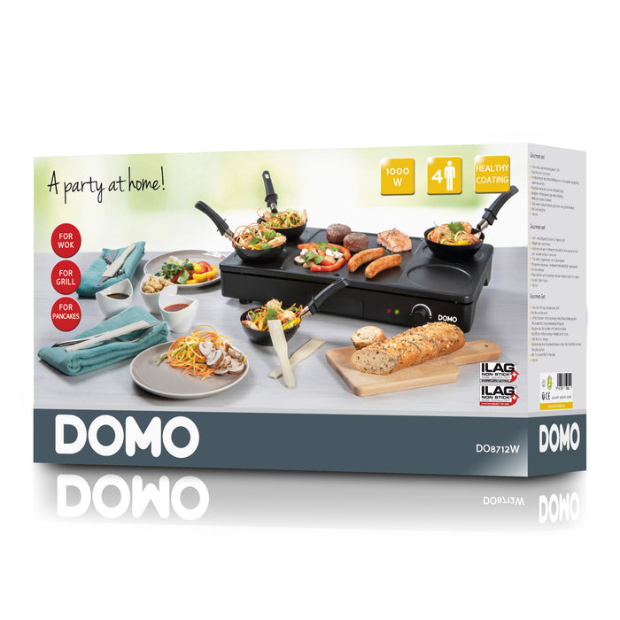 DOMO DO8712W Gourmetstel