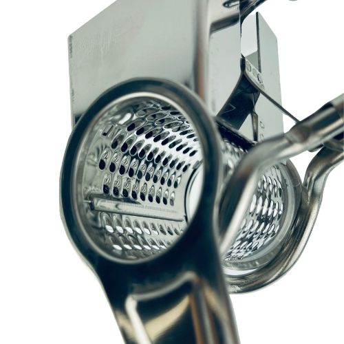Orange85 Trommelrasp Kaasmolen RVS Zilver Keuken Accesoires