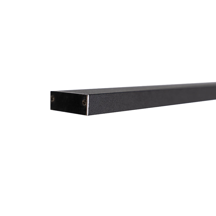 QAZQA Design hanglamp zwart incl. LED met touchdimmer - Platina