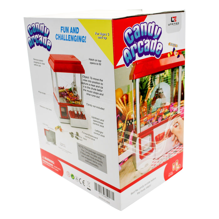 United Entertainment ®  Candy Grabber Snoepmachine met Geluidsknop
