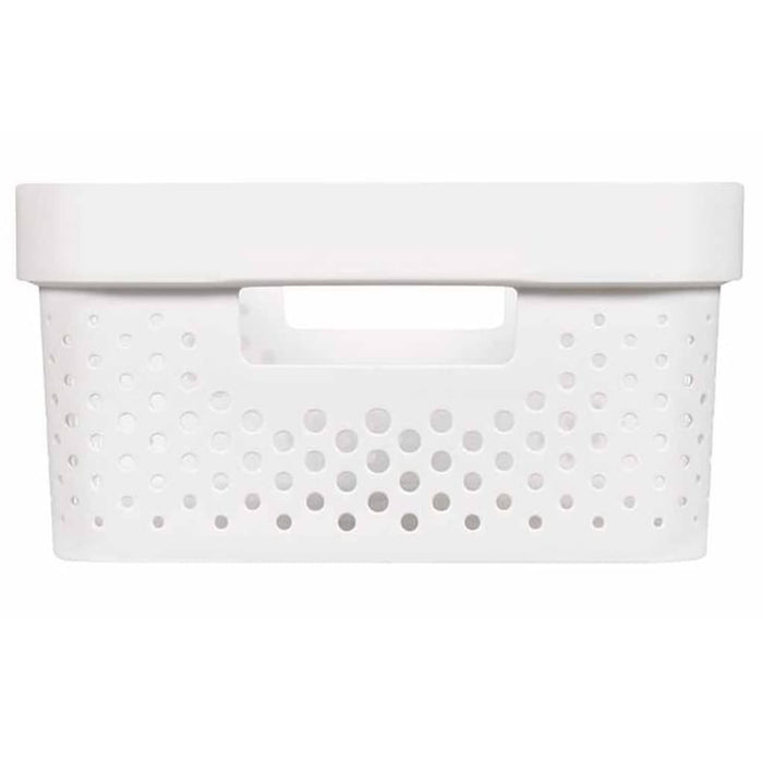 Curver Opbergboxen 4 st Infinity met deksel 11 L + 17 L wit