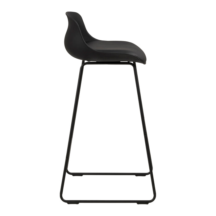 by fonQ basic Bele Barkruk Zwart - H 94 cm