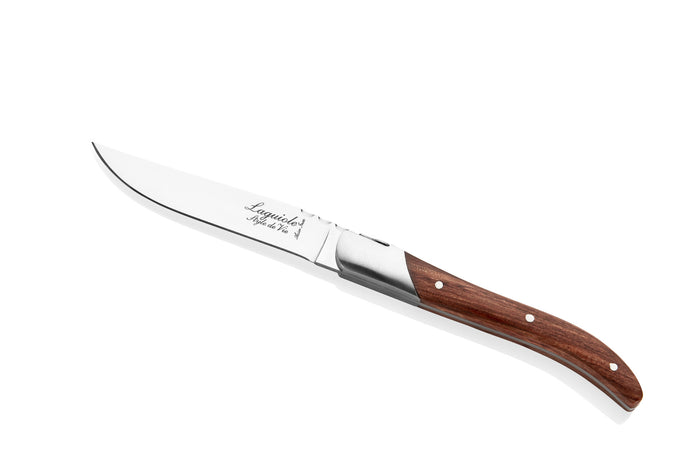Laguiole Style de Vie Luxury Line steakmessen 6-delig, pakka rosewood