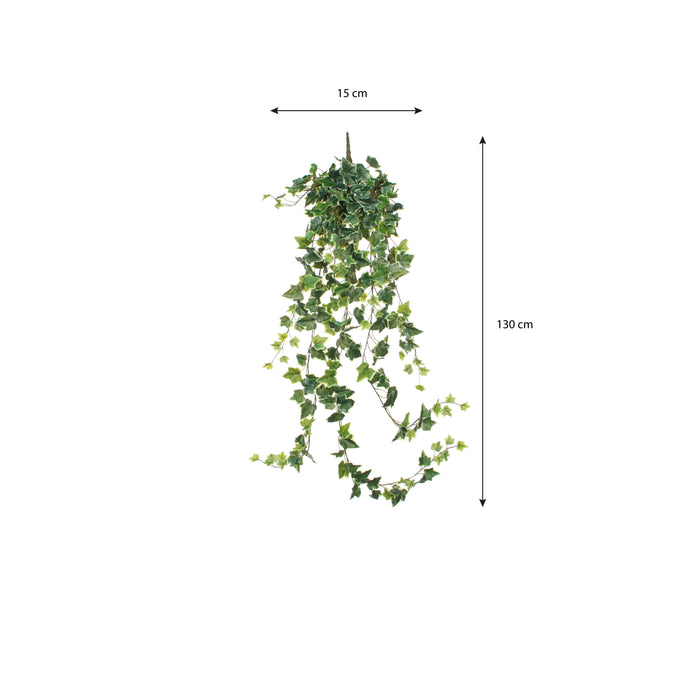 Mica Decorations Hedera Kunstplant Hangend 129 cm Bont