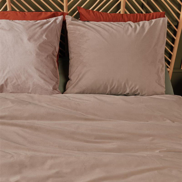 At Home by Beddinghouse Cosy Corduroy Dekbedovertrek 240 x 200 cm - Naturel