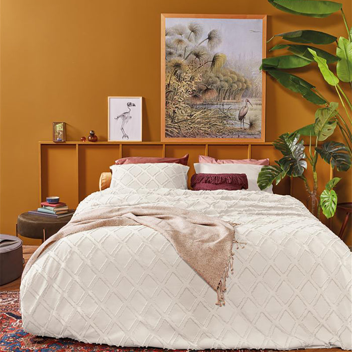 At Home by Beddinghouse Effect Dekbedovertrek 140 x 200/220 cm - Goud