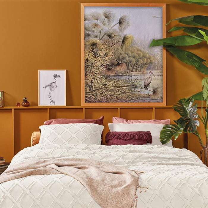 At Home by Beddinghouse Effect Dekbedovertrek 140 x 200/220 cm - Goud