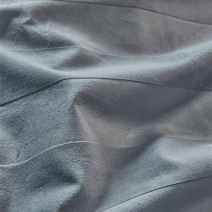 At Home by Beddinghouse Soft Shine Dekbedovertrek 240 x 200/220 cm - Blauw/Grijs