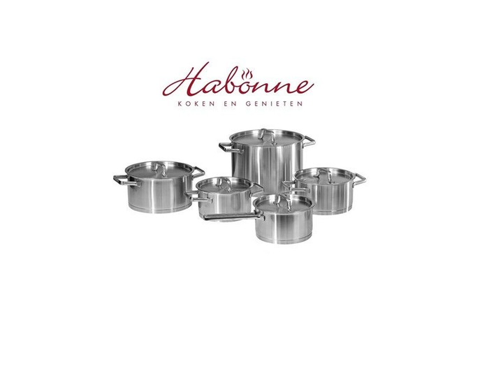 5-delige pannenset "Robust" - Habonne