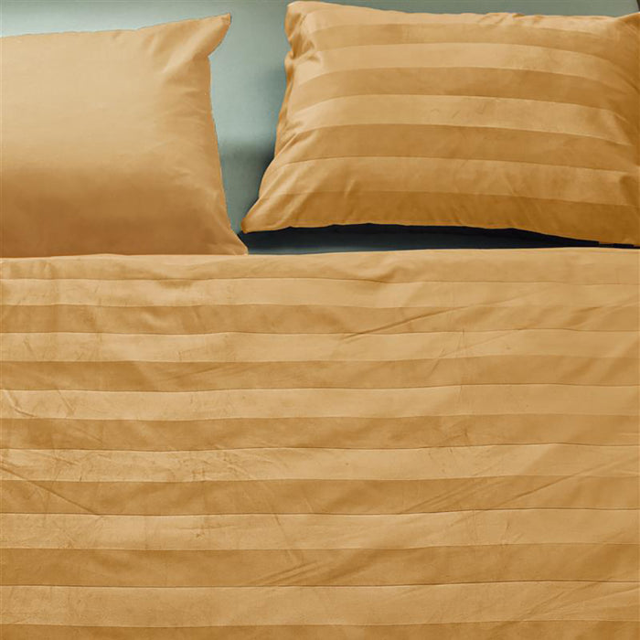 At Home by Beddinghouse Soft Shine Dekbedovertrek 240 x 200/220 cm - Geel