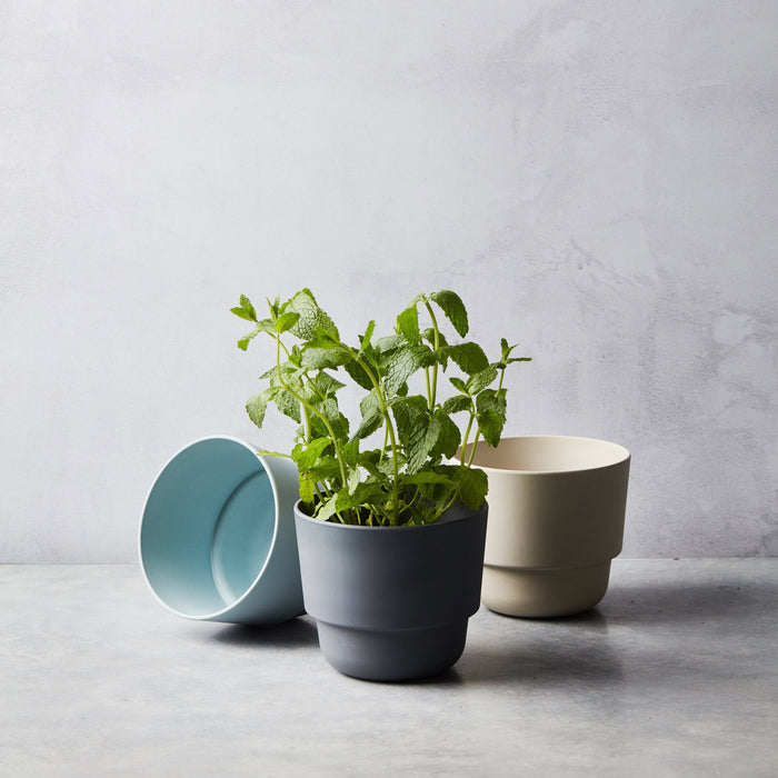 Point-Virgule Kruidenpot Ø 13,7 cm - Mist Blauw