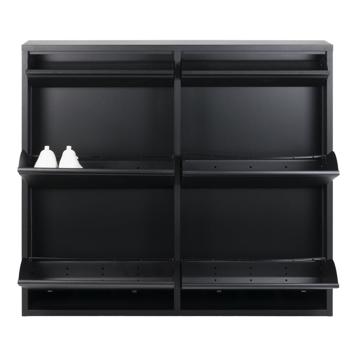 Spinder Design Billy 6 Schoenenkast - Zwart