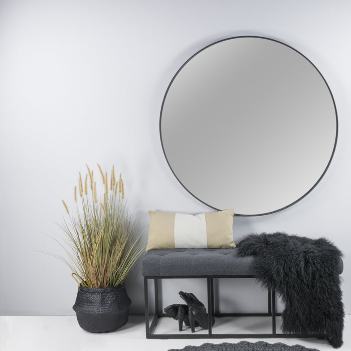 Spinder Design Donna Spiegel Ø 120 cm - Zwart