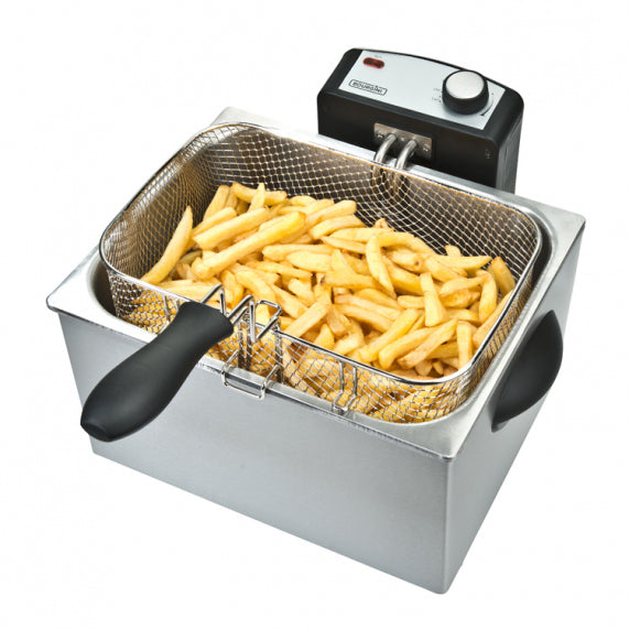 Bourgini Friteuse Extra Large - Triple - 5.0L - frituurpan