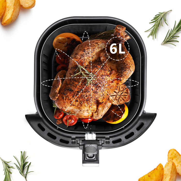 Taylor Swoden Sunbeam - Airfryer XXL - Hetelucht friteuse - Zwart